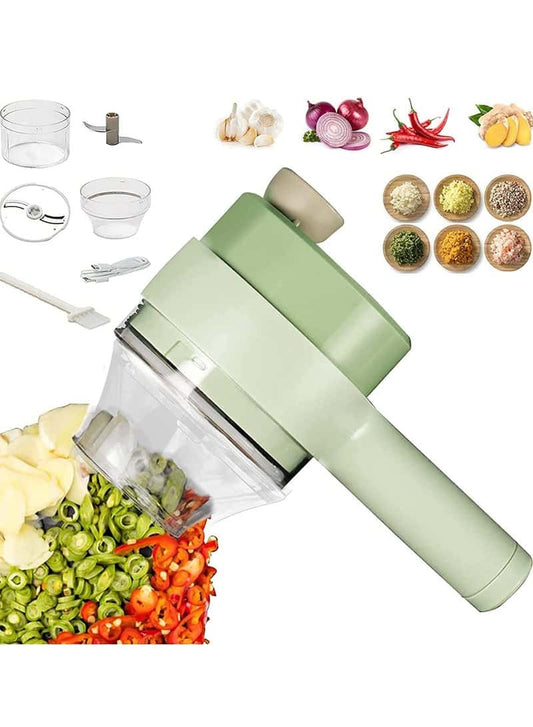 Electric Vegetable Cutter and Chopper for Fast Kitchen Prep
